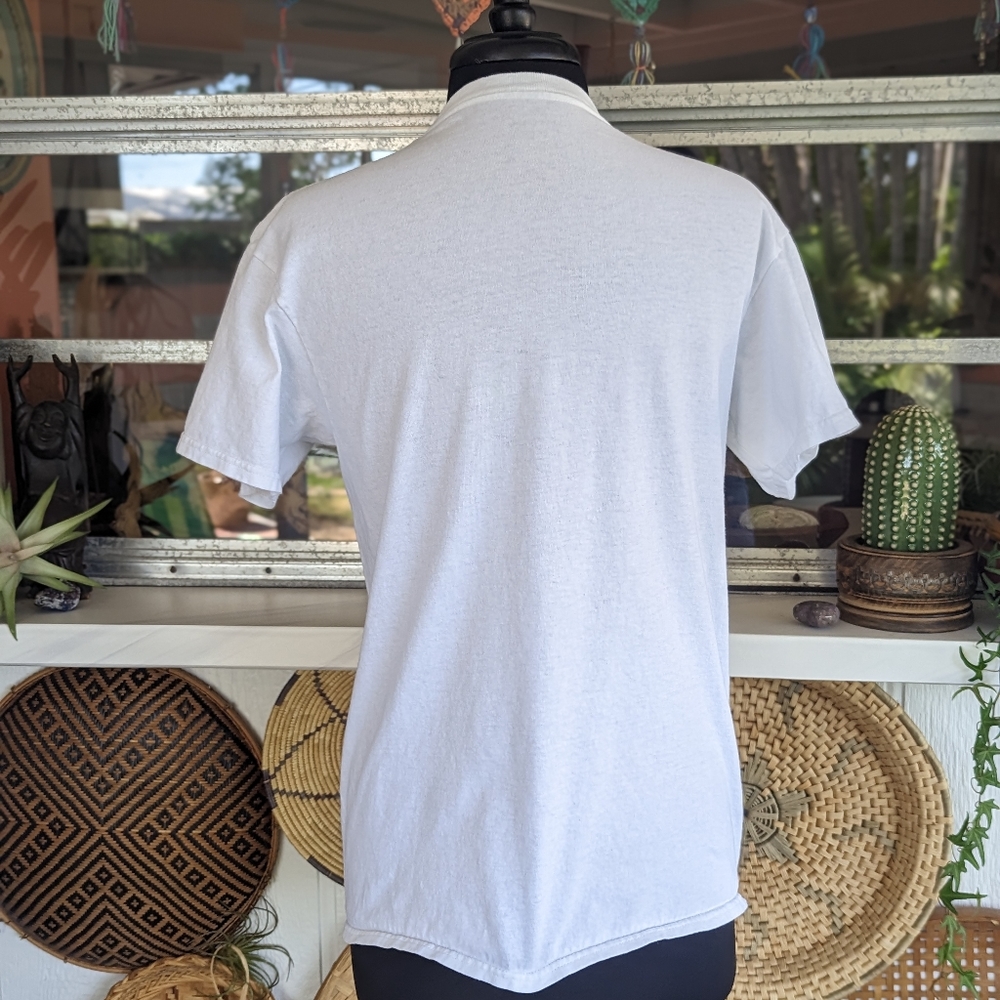 White Graphic Short Sleeve Tee - Picture 3 of 16